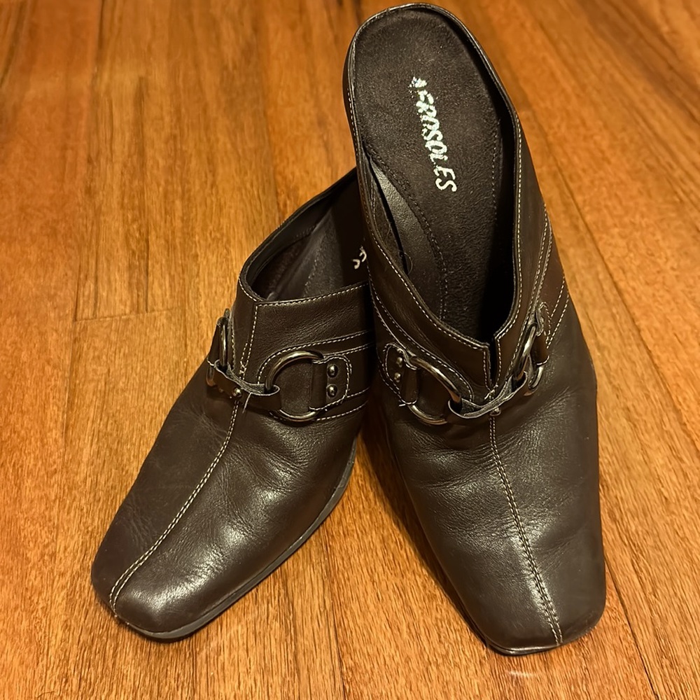 Aerosoles A2 slip on mule shoe